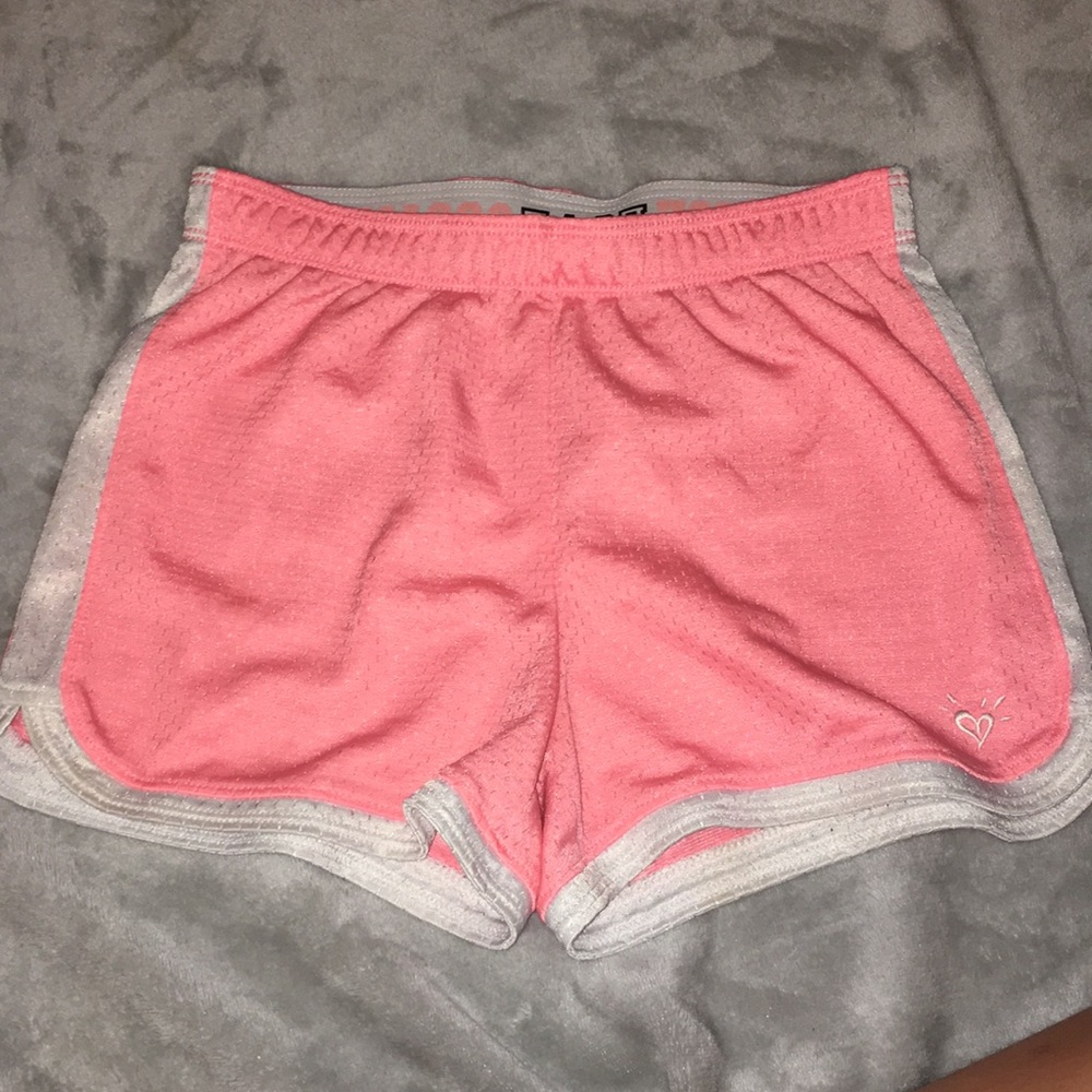 Hot pink justice shorts